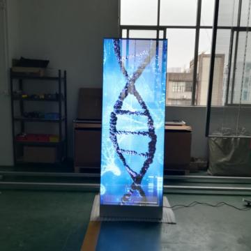 Pantalla de vidrio LED transparente para publicidad