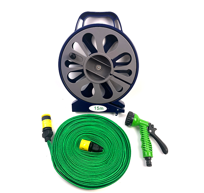 Coil Hose With 4-function hose nozzle