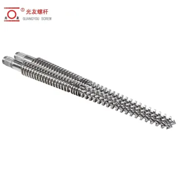 Zhejiang Guangming 92-188 Boyu PVC Marble Sheet Skd Bushing Conical Twin Screw at Barrel