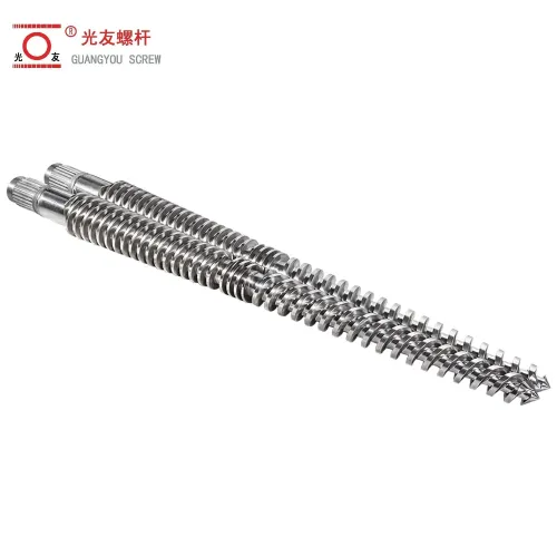 Zhejiang Guangming 92-188 Boyu PVC Marble Sheet Skd Bushing Conical Twin Screw at Barrel