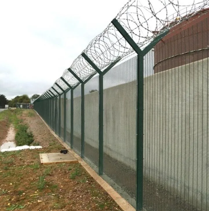 Anping Factory Supply Anti Climb Prison Fence / 358 Security Fence