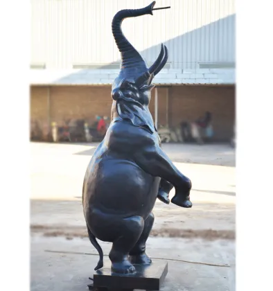 Elephant water fountain