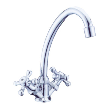 Wash Basin Faucet with 30cm Aluminium Braided Hose