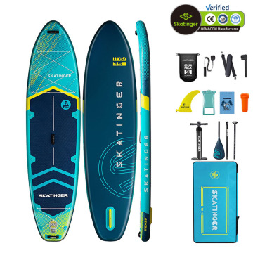 Skatinger 11'6'' x 35'' Inflatable Paddleboard - All Round SAP Padel SUP Board