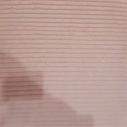 Bunny Fur Horizontal Strip Shearing Groove Faux