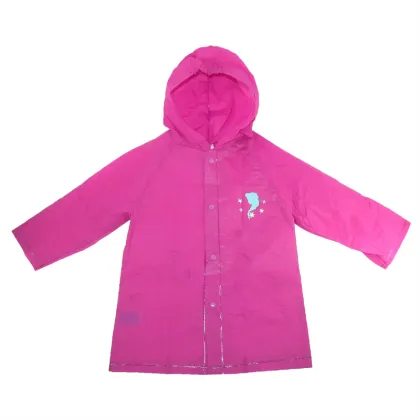 Kids Winter Transparent Raincoat