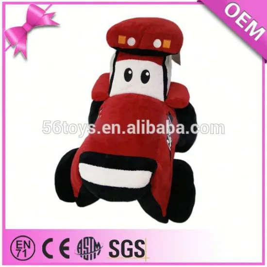 China supplier professional custom stuffed plush tractor toy