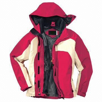 Newest Design Ski Jacket, Warm Outdoor Wear, Customized Sizes, Colors and Prints are Accepted
