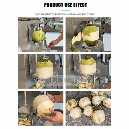 Industrial Coconut Peeler and Coconut Shell Machine - Coconut Peeling Machine