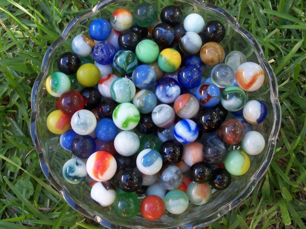 Round Glass Marbles