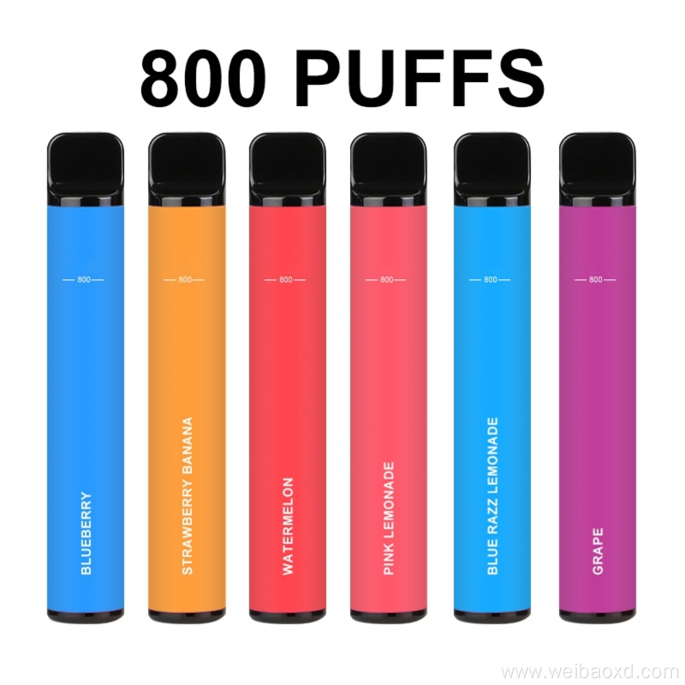 800 Puff Multi-Choice E-cigarette