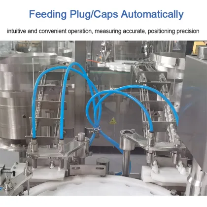 High Accuracy Blink Eye Drops Filling and Capping Production Line