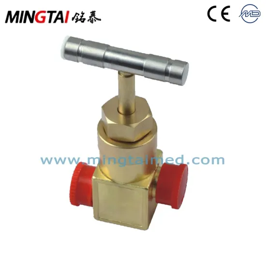 Manual shut-off valve for medical device