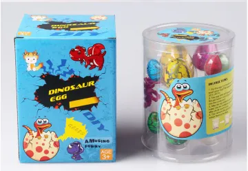 Growing dinosaur eggs