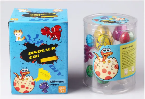 Growing dinosaur eggs