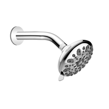 6 Functional 5 Inch Plastic Bathroom Ceiling Rain Shower Head