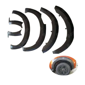 HW4x4 Offroad PP Wheel Arch Fender Flares Mud Guard For Dmax 2020