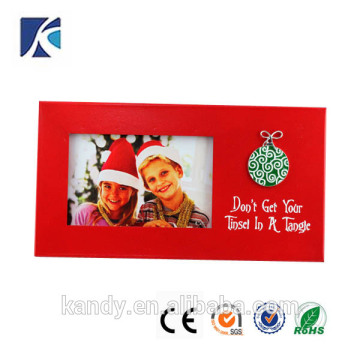 2014 fashion new Christmas metal photo frame for home decoration