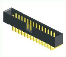 Tiêu đề hộp 2,54mm hẹp 90 ° Loại
