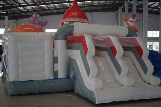 2021 New design hot sale outdoor inflatable bouncer with slide for party