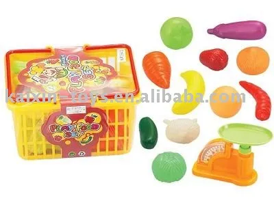 1074377 Kitchen Toy Play Set Plastic food toy