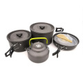 Fornisce pentole per pentole da picnic set da campeggio portatile