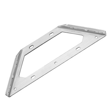 Wholesale Custom Metal Stamping Parts - Black Coating Support Bracket