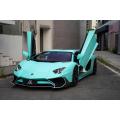 Gloss Tiffany Blue Vinyl Car Wrap Film 1.52*18M