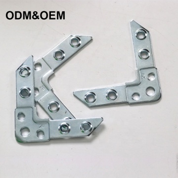 TDC Galvanized Steel Duct Flange Corner - HVAC System Connector