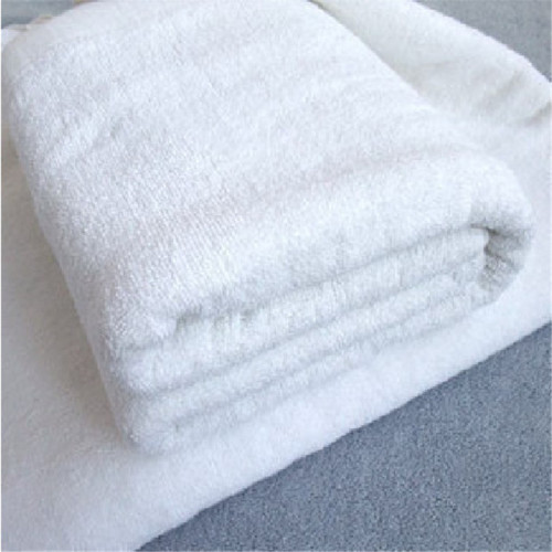 white cotton waffle weave bath foot towel