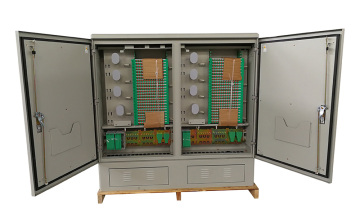 IP65 576-1152 Cores Fiber Optic Distribution Cabinet