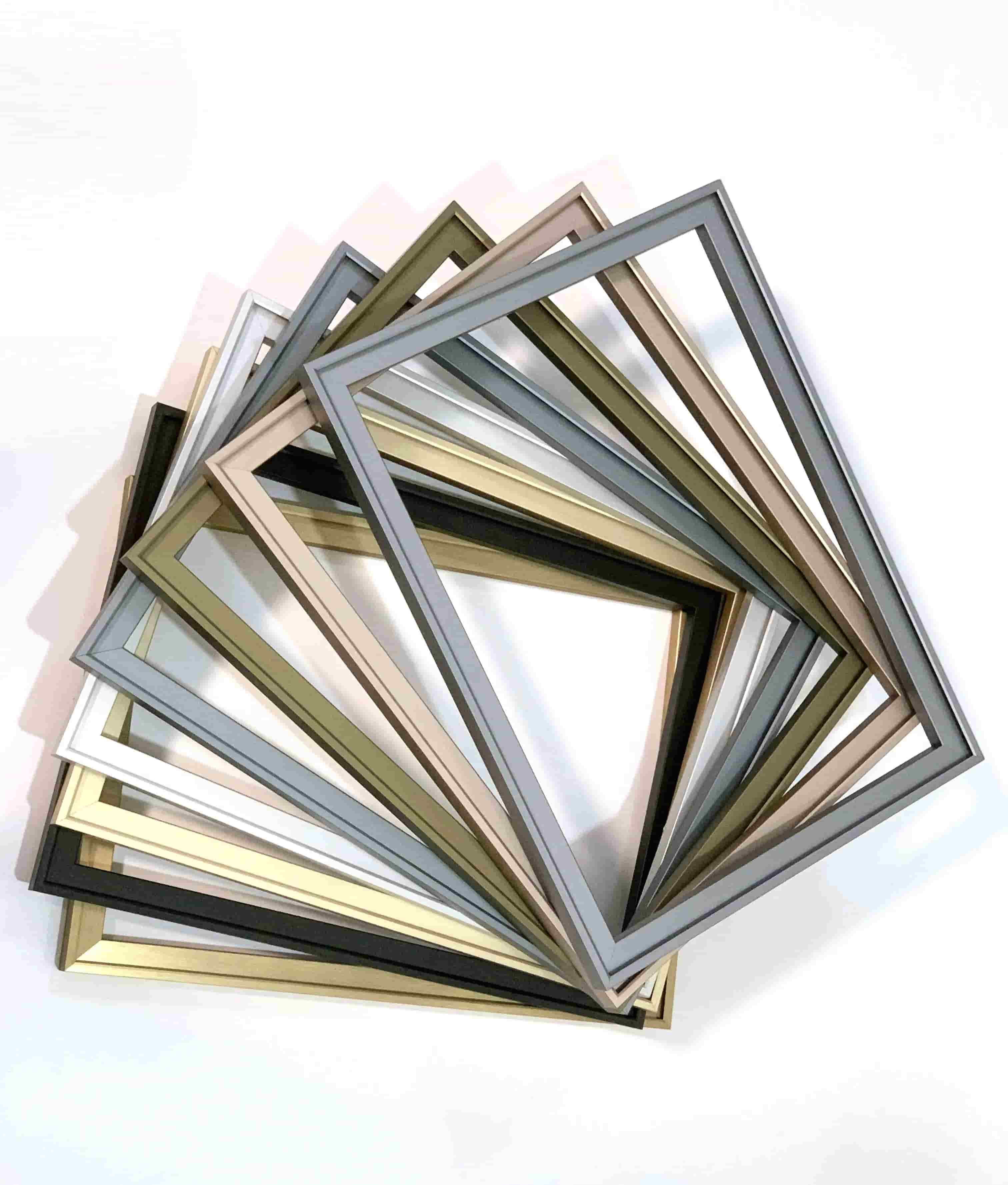 Customized aluminum slim door frames aluminium frame profile