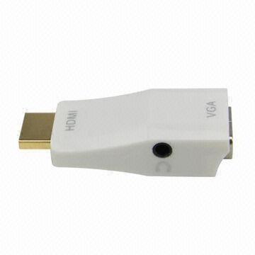 HDMI Male to VGA Female Video and Audio Converter