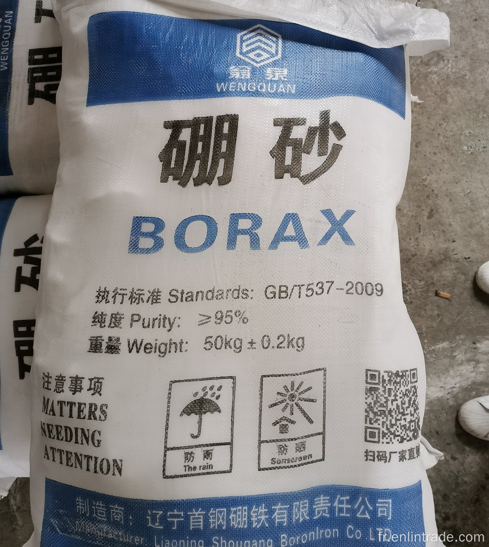 Poudre de haute qualité borax anhydre / pentahydrate