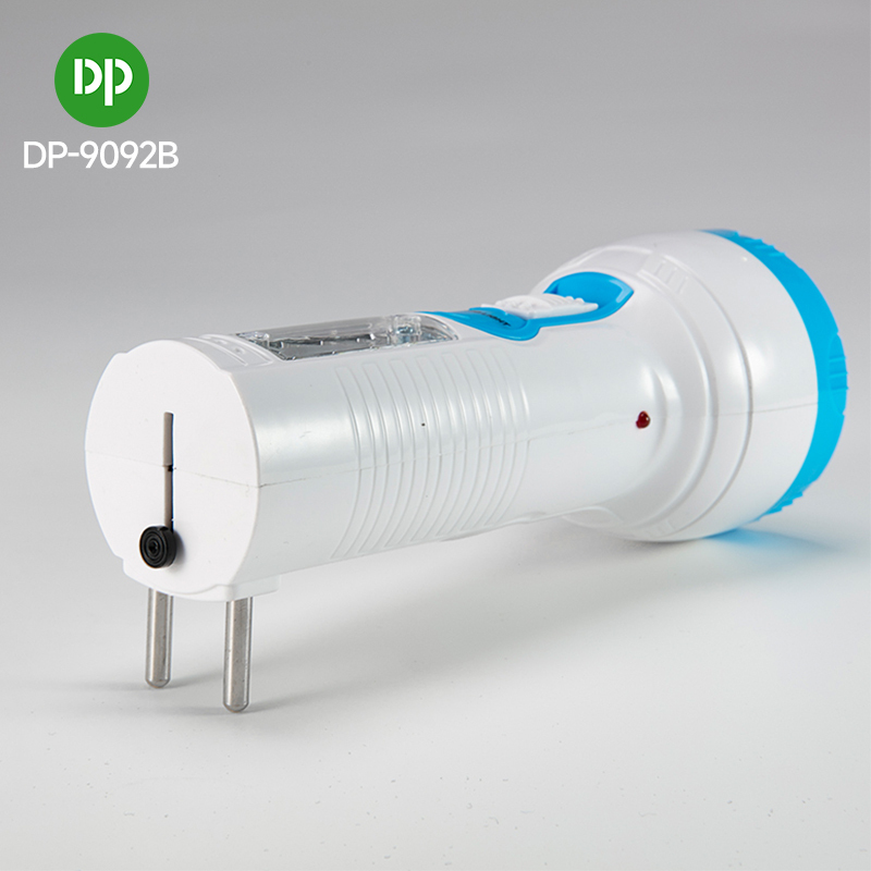 Rechargeable LED Emergency Flashlight Torch with Side Light