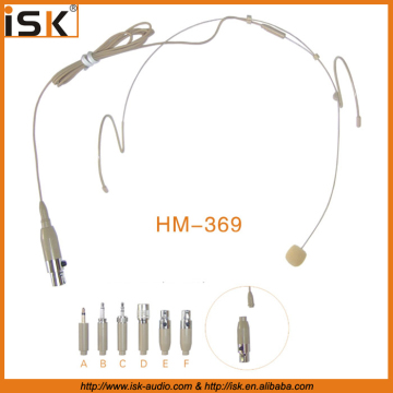 high sensitivity portable headset microphone for teaching/performance