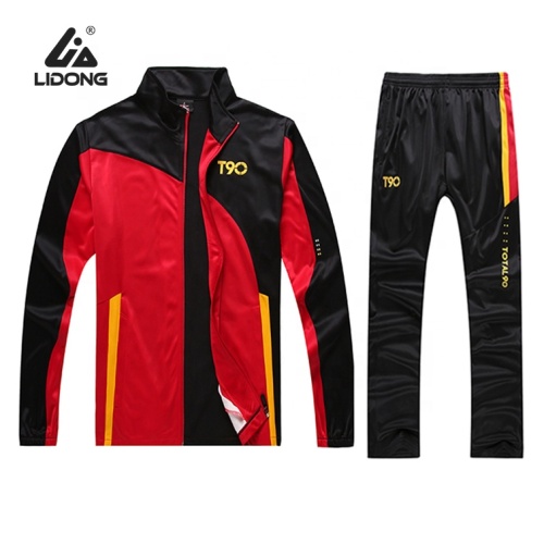 Lelaki Sukan Tersuai Latihan Jogging Jacket Plain Soccer