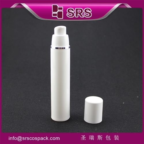 15ml 30ml 50ml PP material airless pump bottle for acne and pimple face cream