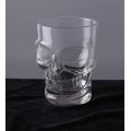 Heavy Base Skull Face Shot Glass Set