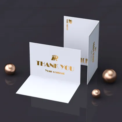 Custom Hand-Written Christmas Cards - Double Sided Printable Greeting Cards