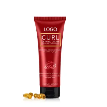 Cruelty-Free Wave Curly Hair Curl Keeper Definition Cream - New Vegan Formula for Women