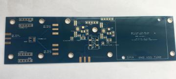 Двухслойная печатная плата Blue ENIG
