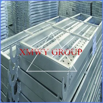 Building Steel Scaffolding/Hot Dip Galvanized Construction Scaffolding platform/steelplank
