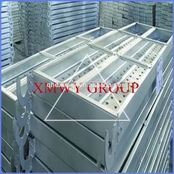 Building Steel Scaffolding/Hot Dip Galvanized Construction Scaffolding platform/steelplank