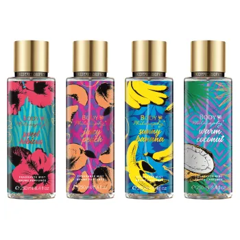 Custom Brand 250ml Luxury Body Mist Spray - Classic Rose Scent for Men and Women