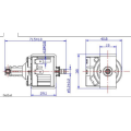 Bomba solenoide DC para aspiradora de vapor