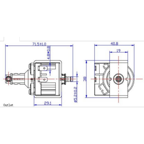 mini solenoid pump DC solenoid pump for steam vacuum cleaner Manufactory