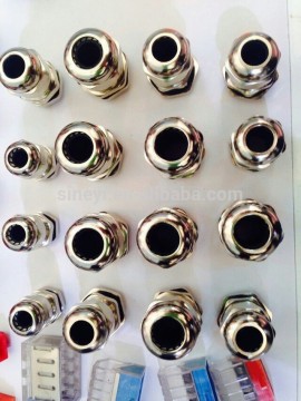 PG Type Waterproof Factory directly IP68 UL waterproof ag-12 high quality stainless copper cable gland
