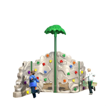 Colorful Large Outdoor Playground Climbing Wall for Kids