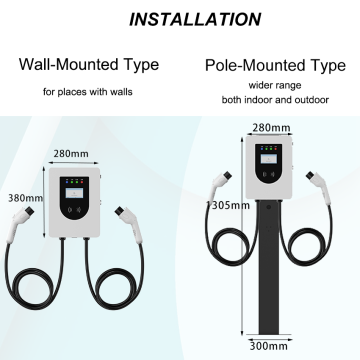 14kw evse चार्जिंग पाइल मोड 4 स्तर 3